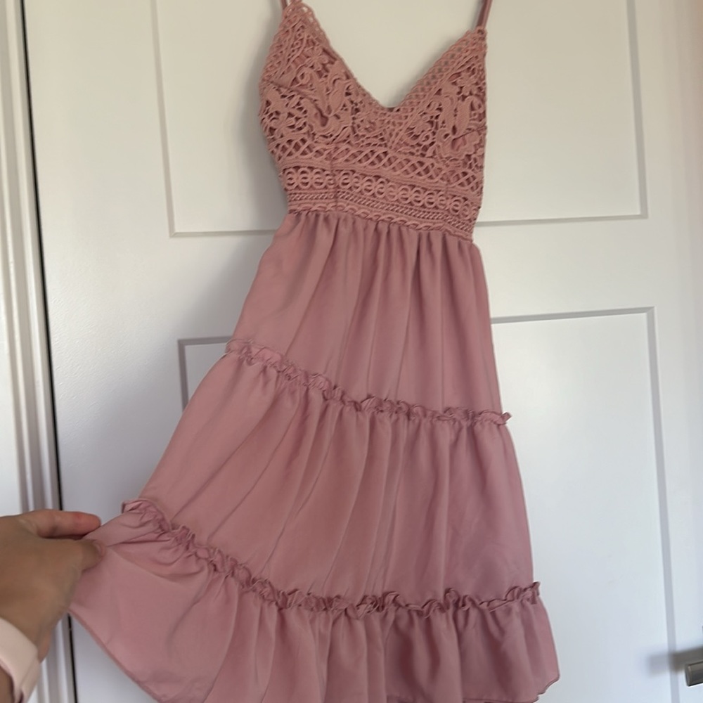 Lace Bodice Dress